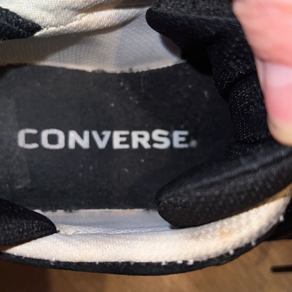 VNTG.Converse All Star One Star 2000 Black Suede Men's Size 7 1/2 Women's Size 9 - Picture 17 of 17